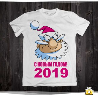 Футболка "С Новым годом! 2019" 023