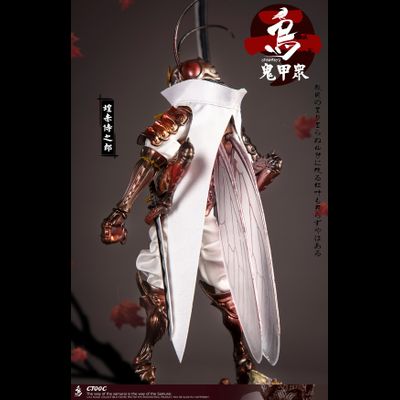 Самурай-кузнечик, медный - КОЛЛЕКЦИОННАЯ ФИГУРКА 1/12 Soldier - Gweitong series 2 (CT00C) - CROW TOYS