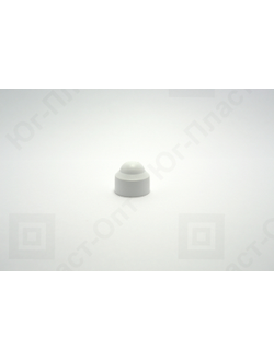 Колпачок на болт-гайку м6 белый