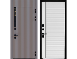 Дверь входная ДК21 с панелью 757 софт милк