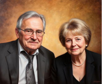 Портрет по фотографии (имитация масла) (модификация 1)