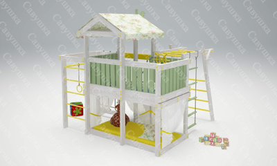 ИГРОВОЙ КОМПЛЕКС - КРОВАТЬ САВУШКА BABY - 4