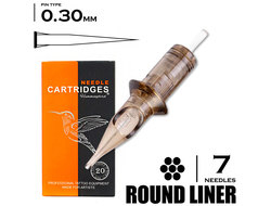 7RL/0,30 mm - Round Liner HUMMINGBIRD