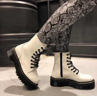 Jadon dr martens white on sale