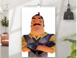 Перекидной календарь Привет Сосед/ Hello Neighbor №15