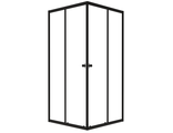 Душевая ширма Вента Блэк 800*800*1850мм
