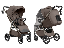 Коляска прогулочная Carrello Bravo Lite CRL-5529 2026, Derby Brown (Коричневый)