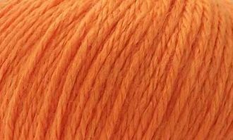 Оранжевый, арт. 837 Baby wool XL Gazzal  40%: Акрил 40%: Мериносовая шерсть 20%: Кашемир ПА 50 г /100 м