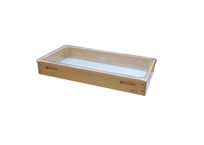 Лоток для игры с водой прозрачный (Прямоугольный)