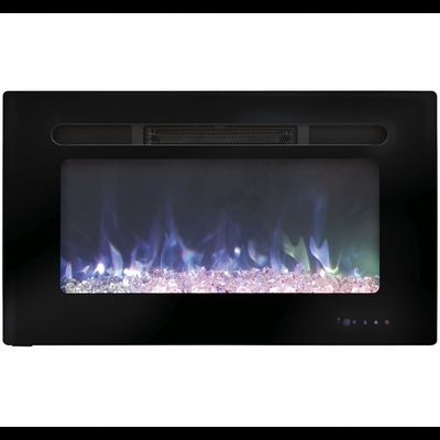 Линейный электроочаг Alpha Crystal