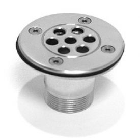 Форсунка универсальная стеновая Акватехника 1 1/2&quot; возвратная, AISI 316