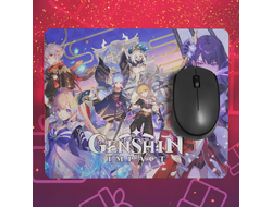 Коврик для мыши Genshin Impact, Геншин Импакт №58