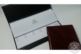 ежедневник из натуральной кожи, кожаный ежедневник, ежедневник с логотипом