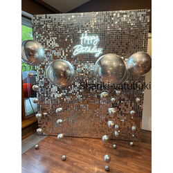 Блестящая сверкающая фотозона на день рождения юбилей мужчине девушке