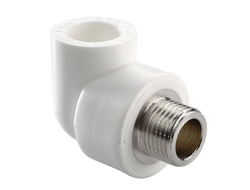 Угольник ПП D25-1/2" нар. резьба [6471]