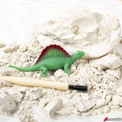 Набор для раскопок 12 видов динозавров, карточки, инструменты, развивающий, BRAUBERG KIDS. 664923