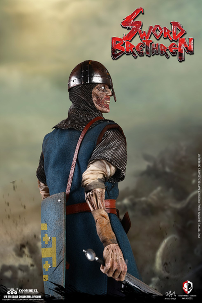 Воскресший рыцарь  - КОЛЛЕКЦИОННАЯ ФИГУРКА 1/6 NIGHTMARE SEIRES (DIECAST ALLOY)  - SWORD BRETHREN (NS001) - COOMODEL
