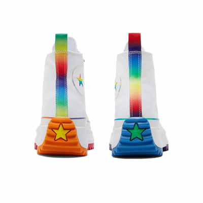 мужские оригинальные кеды Converse Run Star Hike High Top Pride белые высокие 170824C