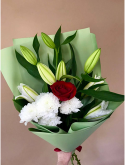 Букет хризантем, ромашки, букет ромашек Иркутск, доставка цветов иркутск, купить недорогой букет