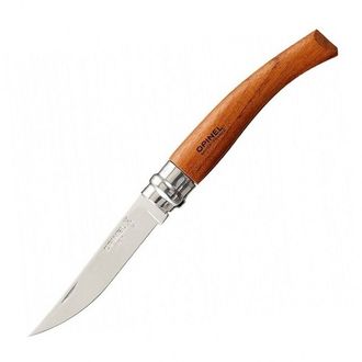 Нож филейный Opinel №8, нержавеющая сталь, рукоять бубинга, 000015