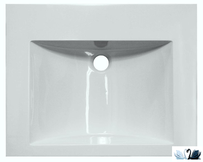 Раковина Эстет Monako 60 х 50 см, мебельная каменная