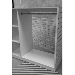 (ЭИАСО1200) Стенд со слотпанелью островной "OKTO W"