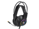 Игровые наушники с микрофоном Marvo HG8935, с подсветкой, проводные USB, 2,1 метра, черные