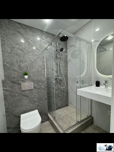 Керамогранит Van Hong Ceramic Mineral Grey 60х120 см серый глянцевый