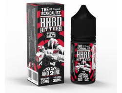 THE SCANDALIST HARDHITTERS SALT (STRONG) 30ml - RISE AND SHINE (ЦИТРУСОВАЯ КОЛА)