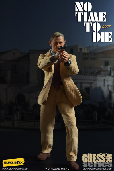 Джеймс Бонд (Дэниел Крейг, "Не время умирать") - КОЛЛЕКЦИОННАЯ ФИГУРКА 1/6 GUESS ME SERIES “ NO TIME TO DIE” (BBT9025) - BLACKBOXTOYS