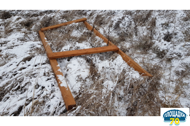 Начало сборки домика