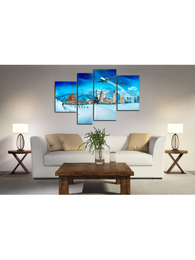 Модульная картина "Мировые столицы"