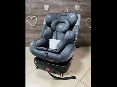 Автокресло Luxmom 210 (Isofix, 0-36 кг, 0-12 лет) Темно-серый