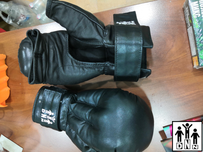 Перчатки для рукопашного боя натуральная кожа