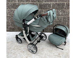 Детская коляска 3 в 1 Darex Изумрудный