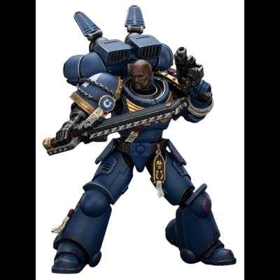 Ультрамарин брат Кайрон (Warhammer 40k, Spacemarine II) - КОЛЛЕКЦИОННАЯ ФИГУРКА 1/18 Ultramarines Collectors Edition - Brother Chairon (JT01383) - JOYTOY