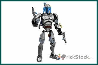 # 75107 Сборная Фигура «Джанго Фетт» / “Jango Fett” Buildable Action Figure (2015)