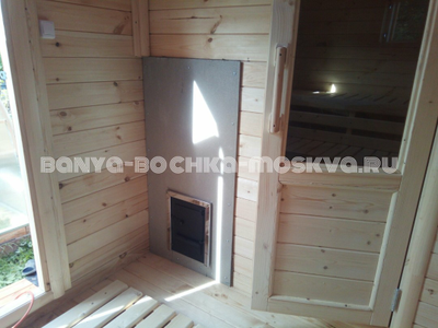 Баня-бочка "Танк"