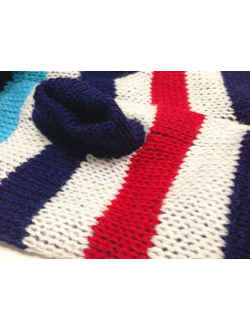 Свитер для собаки синий Полоска