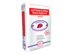 Купить штукатурку фасадную М 100 Геркулес 25 кг в Ангарске, Иркутске, Усолье-Сибирском