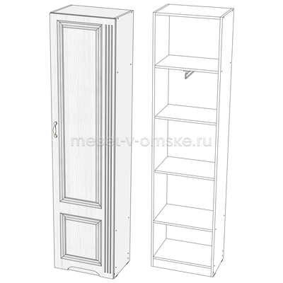 Пенал Версаль универсальный