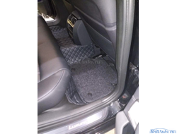 3D коврики в салон BMW 5 серия из экокожи