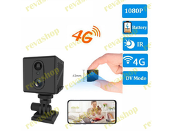 мини-камера видеонаблюдения, 4G, 3000 мАч, 3 Мп, 1080P Full-HD, функция ночного видения, мини-камера