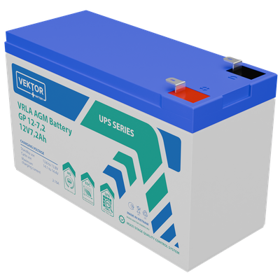 Аккумулятор свинцово-кислотный GP 12-7.2