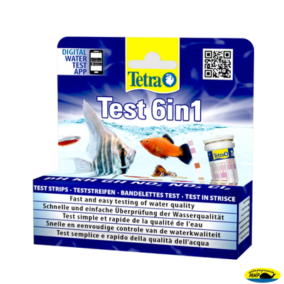 283725 ТЕСТ TETRA Strips 6в1 10 экспрес-полосок