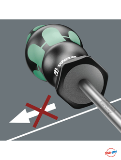 Шлицевая отвертка WERA 335 0.5 x 3.0 x 80 мм