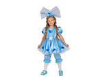 Карнавальный костюм детский "Кукла "Тутси" голубая