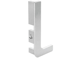 GOLA Заглушка контурная для профиля L для нижней базы, Серебро крацованное (brush polish) (пара) GA0040.VS000.SLXAN.FX  ARISTO