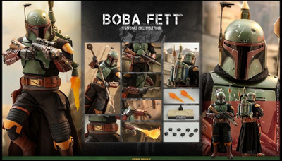 Боба Фетт ("The Book of Boba Fett")  - Коллекционная ФИГУРКА 1/6 scale BOBA FETT (TMS078) - Hot Toys
