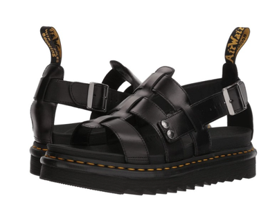 Cандалии Dr Martens Terry Mono Black черные